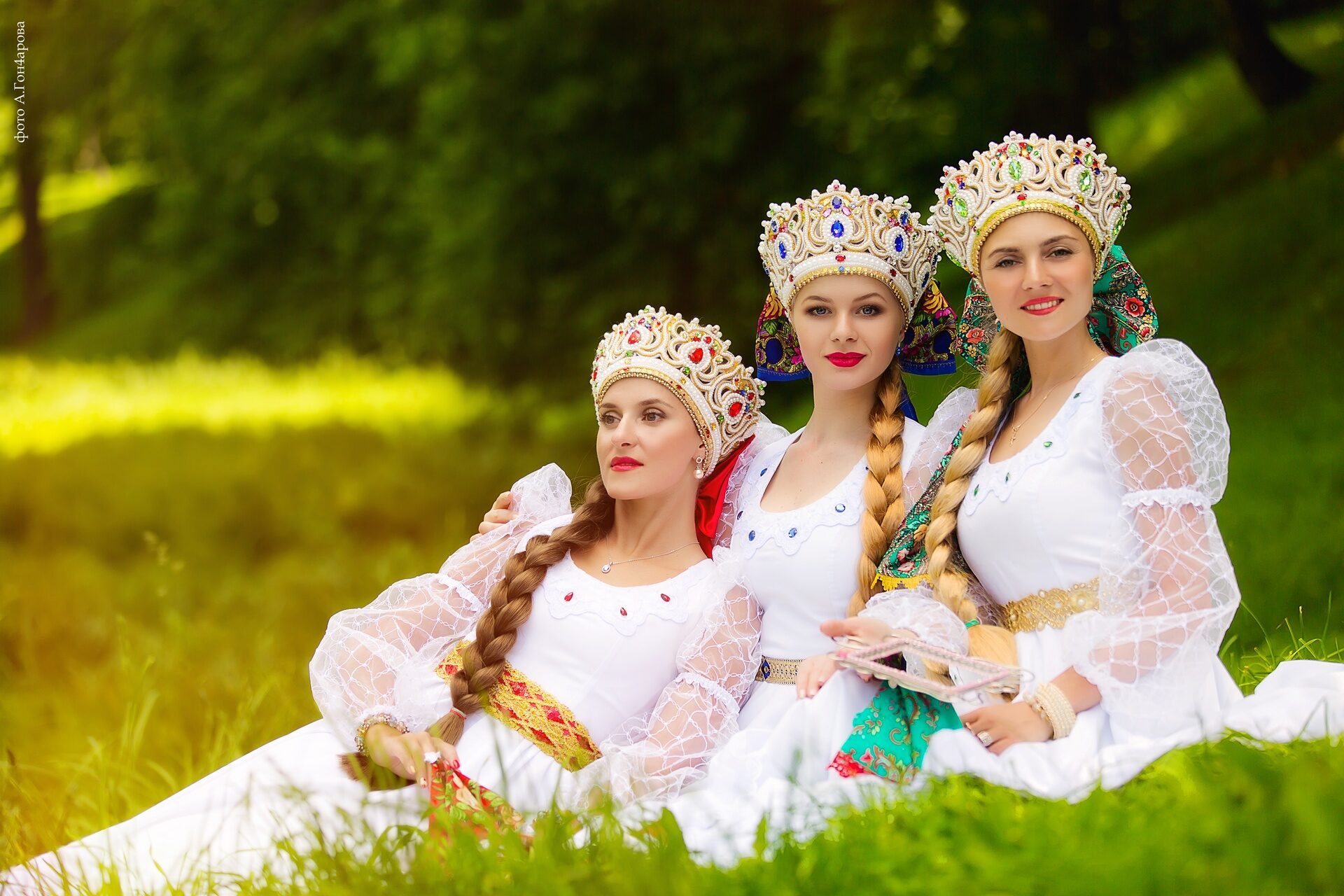 Slavic women in Deyan